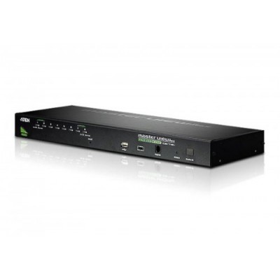 Aten CS1708A interruptor KVM Montaje en rack Negro