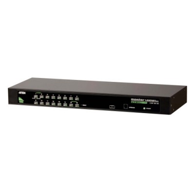 ATEN Switch KVM VGA PS 2 USB de 16 puertos