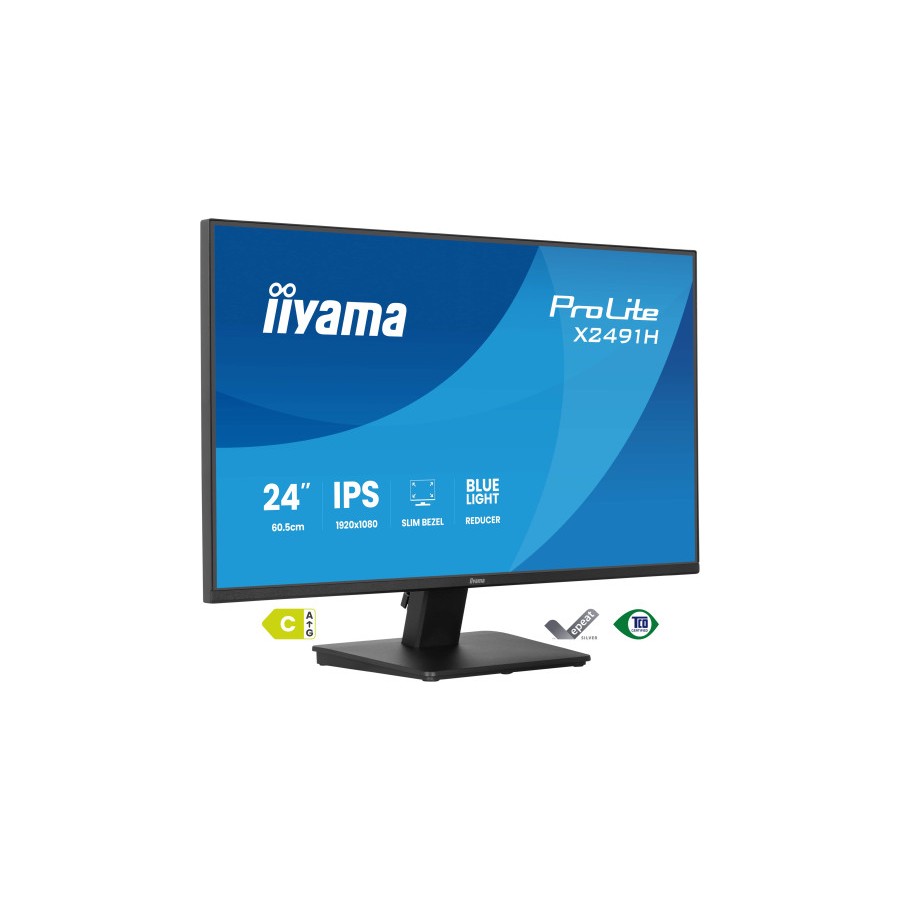 40461-iiyama ProLite X2491H-B1 pantalla para PC 60,5 cm (23.8") 1920 x 1080 Pixeles Full HD Negro
