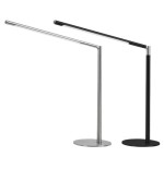 40531-LAMPARA CON REGULADOR DE INTENSIDAD DE LUZ LED AURA 15X39X42 CM NEGRO ARCHIVO 2000 5067 NE