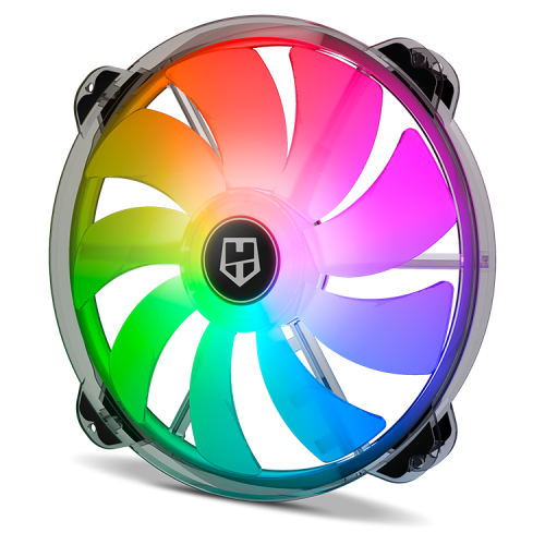 40545-NOX X200-FAN Carcasa del ordenador Ventilador 20 cm Translucido 1 pieza(s)