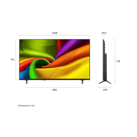 40552-TV LG, 55", 55NU850B6LA.AEK, 139,7 CM, 3840 X 2160 PIXELES, 4K ULTRA HD, LED, SMART TV, WIFI