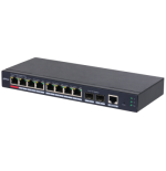 40563-(DH-S4210-8GT-110) DAHUA SWITCH INDUSTRIAL L2 GESTIONABLE POE WATCHDOG 8 PUERTOS