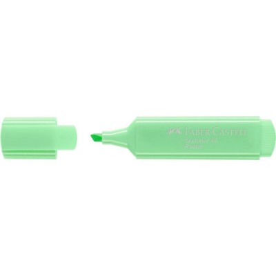 MARCADOR FLUOR TEXTLINER VERDE CLARO PASTEL FABER CASTELL 154666