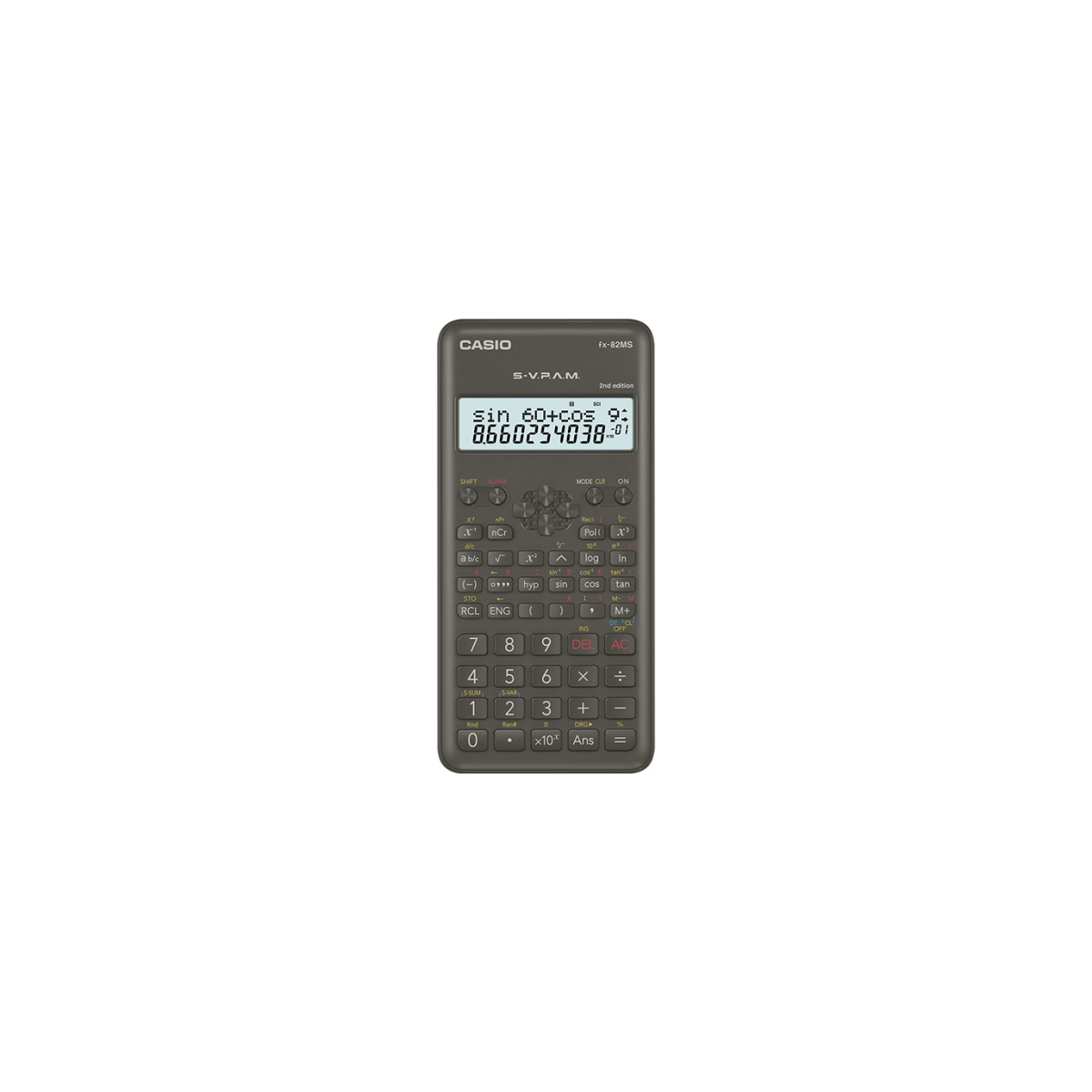 CALCULADORA CIENTIFICA DE 12 DiGITOS CASIO FX 82MS 2 W ET B