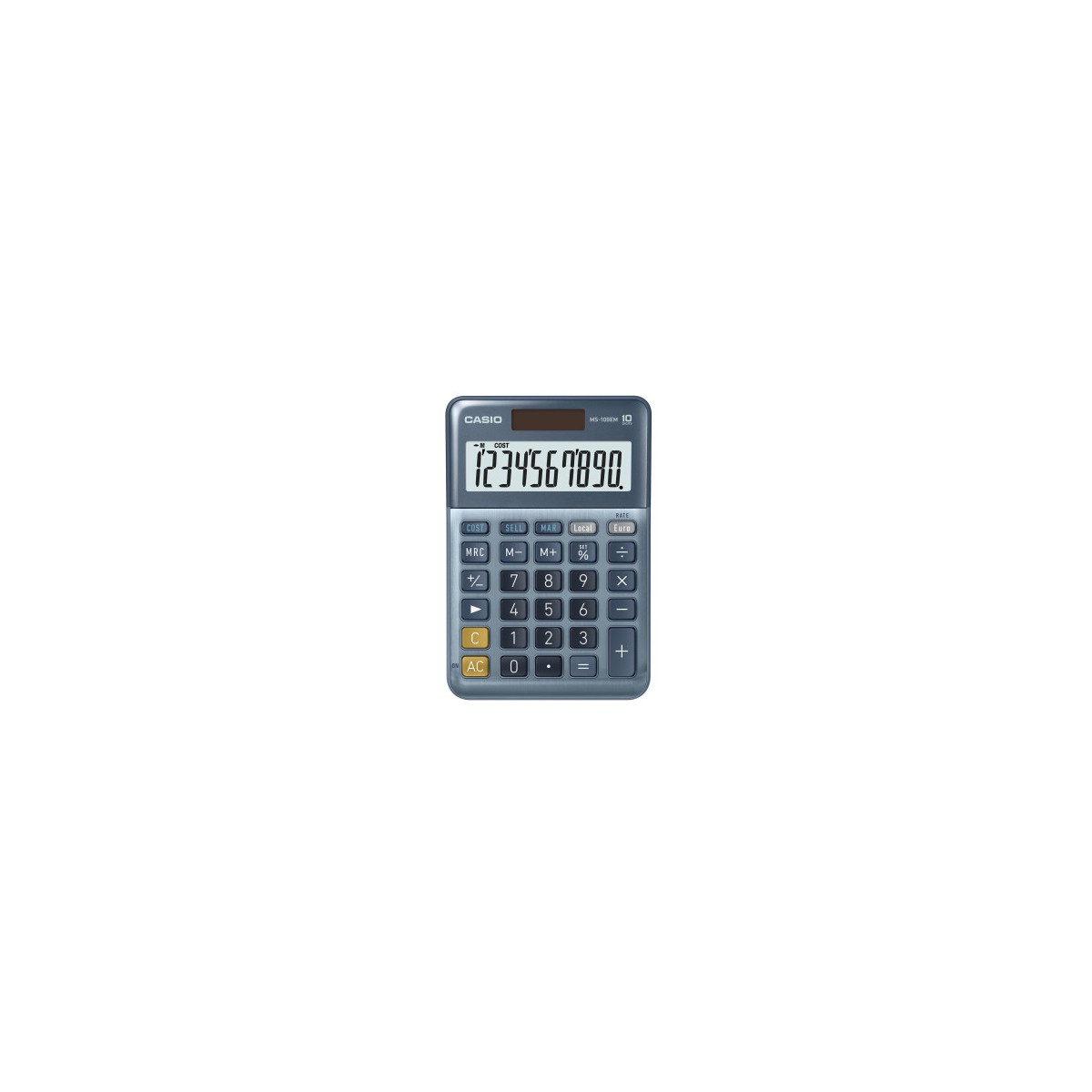 CALCULADORA DE SOBREMESA DE 10 DiGITOS CASIO MS 100EM