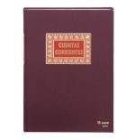 4210-LIBRO DE CONTABILIDAD CUENTAS CORRIENTES FOLIO NATURAL 100 HOJAS NUMERADAS DOHE 09908