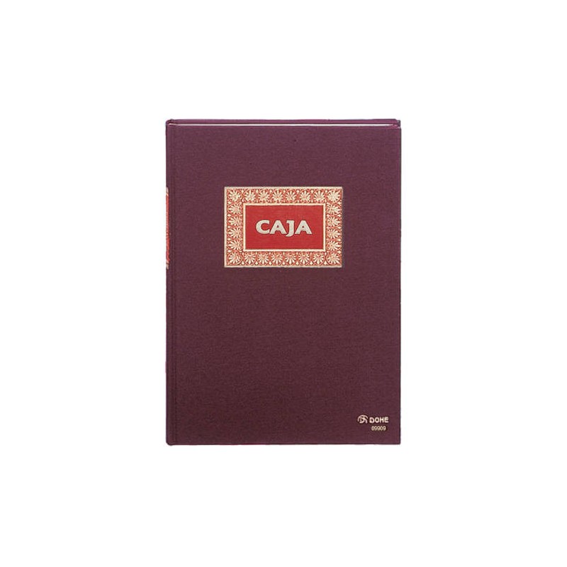 4211-LIBRO DE CONTABILIDAD CAJA FOLIO NATURAL 100 HOJAS NUMERADAS DOHE 09909