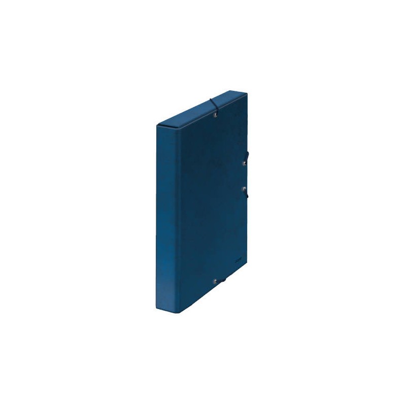 4228-CAJAS DE PROYECTOS CARTON FORRADO LOMO DE 3 CM AZUL 245X350X30 DOHE 09720