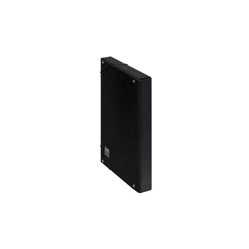 4231-CAJAS DE PROYECTOS CARTON FORRADO LOMO DE 3 CM NEGRO 245X350X30 DOHE 09723