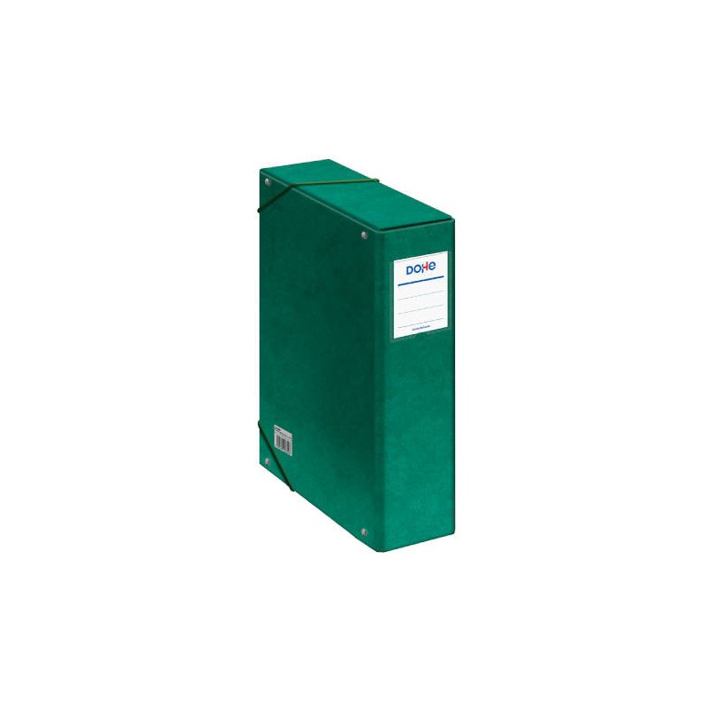 4249-CAJAS DE PROYECTOS CARTON FORRADO LOMO DE 9 CM VERDE CON ETIQUETA 245X350X90 DOHE 09746 4249-CAJAS DE PROYECTOS CARTON FORRADO LOMO DE 9 CM VERDE CON ETIQUETA 245X350X90 DOHE 09746