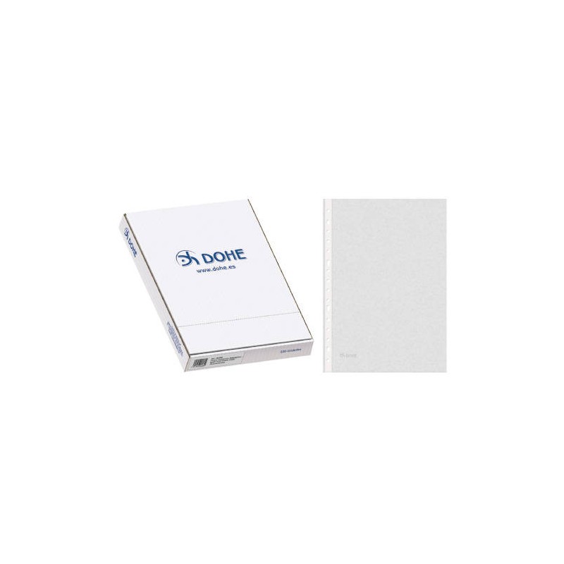 4257-CAJA 100 FUNDAS MULTITALADRO BASIC PLUS FOLIO 235X330 DOHE 90580 4257-CAJA 100 FUNDAS MULTITALADRO BASIC PLUS FOLIO 235X330 DOHE 90580