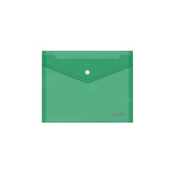 4277-SOBRES POLIPROPILENO BROCHE VERDE A5 APAISADO 225X170 DOHE 91486