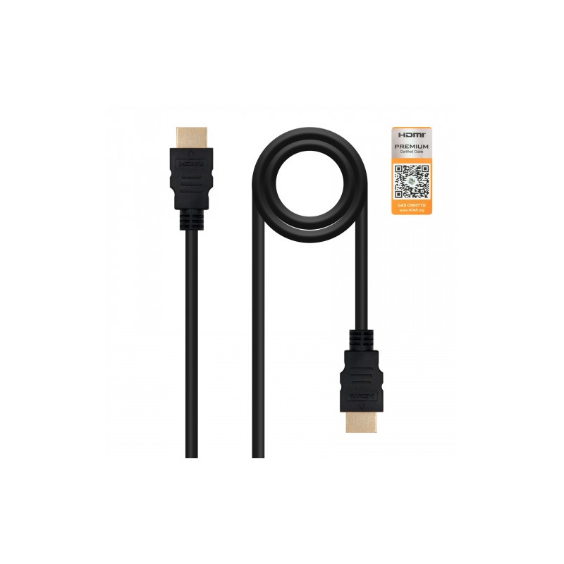 4385-Nanocable HDMI V2.0, 1.5m cable HDMI 1,5 m HDMI tipo A (Estandar) Negro 4385-Nanocable HDMI V2.0, 1.5m cable HDMI 1,5 m HDMI tipo A (Estandar) Negro