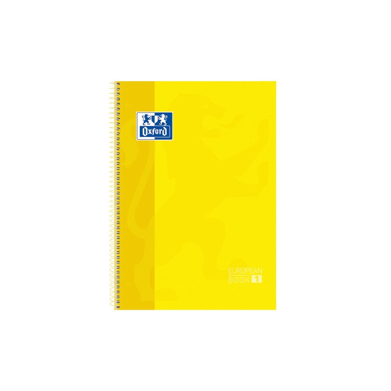 4448-Oxford Europeanbook 1 cuaderno y block A4 80 hojas Amarillo 4448-Oxford Europeanbook 1 cuaderno y block A4 80 hojas Amarillo