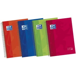 4452-CUADERNO EUROPEANBOOK 5 TAPA EXTRADURA A4+ 120 HOJAS 5X5 COLORES VIVOS 50% HOJAS GRATIS OXFORD 100430279