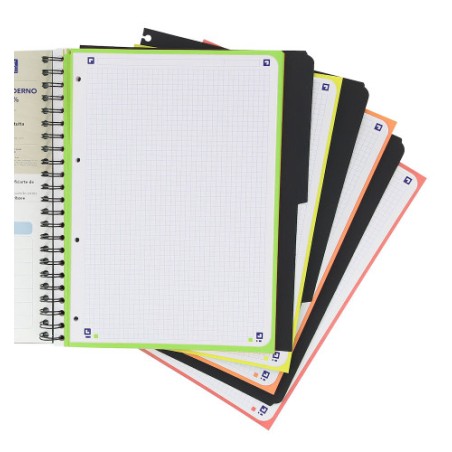 4461-Oxford 400027277 cuaderno y block A4+ 120 hojas Colores surtidos