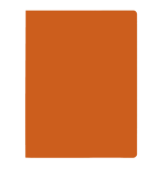 4555-SUBCARPETA SIMPLES INTENSAS 250 GRS A4 COLOR NARANJA GIO 400040486