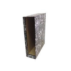 4593-CAJA PARA ARCHIVADOR A4 CLASICO COLOR GRIS UNISYSTEM CLASICO 7430071