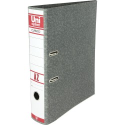4603-ARCHIVADOR CLASICO FOLIO 65MM CON RADO COLOR GRIS UNISYSTEM CLASICO 7459171