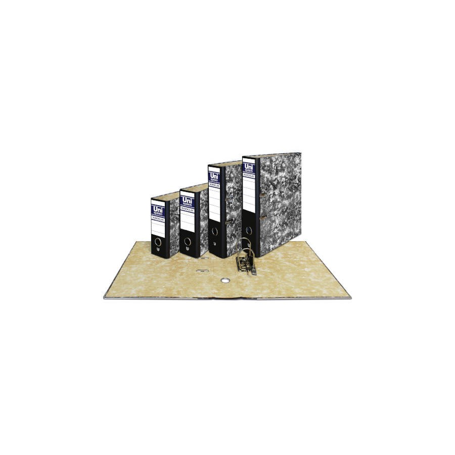 4604-CAJA PARA ARCHIVADOR 1/4N NOVOCLAS COLOR NEGRO UNISYSTEM NOVOCLAS 7480010
