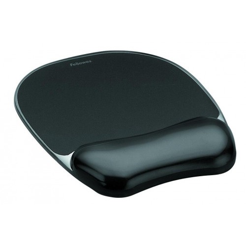 486-ALFOMBRILLA CON REPOSAMUNECAS RATON GEL NEGRO FELLOWES 9112101