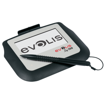 Evolis SIG100 102 cm 4 Blanco Negro LCD