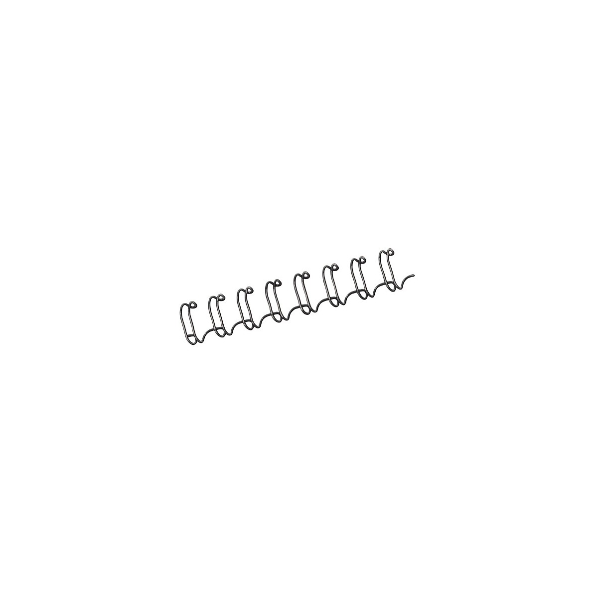 PACK 100 WIRES 6 MM NEGRO FELLOWES 53218