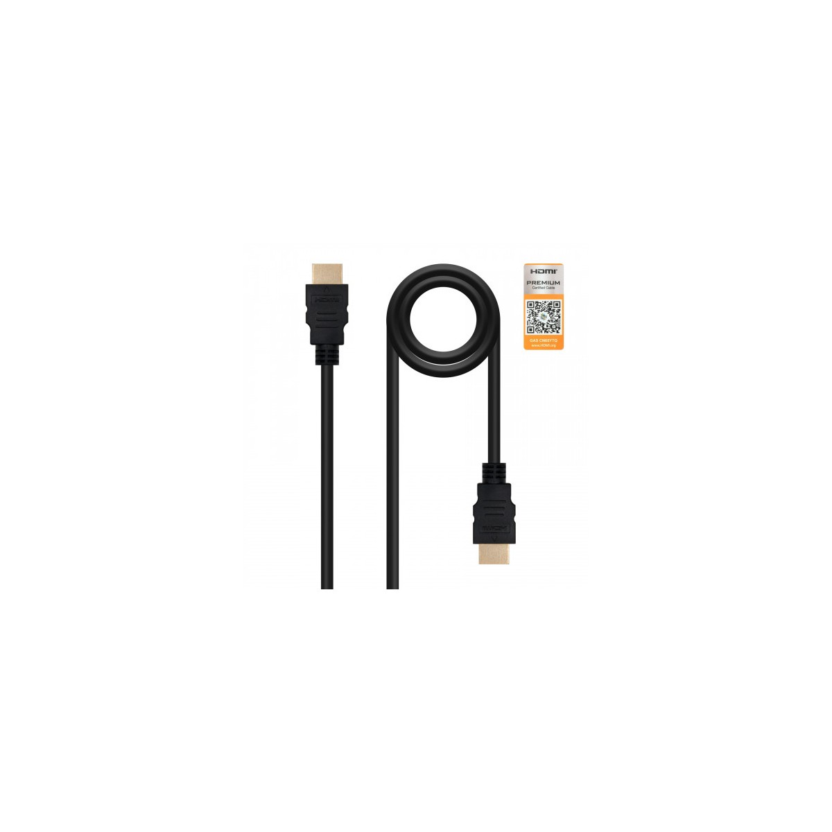 Nanocable HDMI V20 15m cable HDMI 15 m HDMI tipo A Estandar Negro