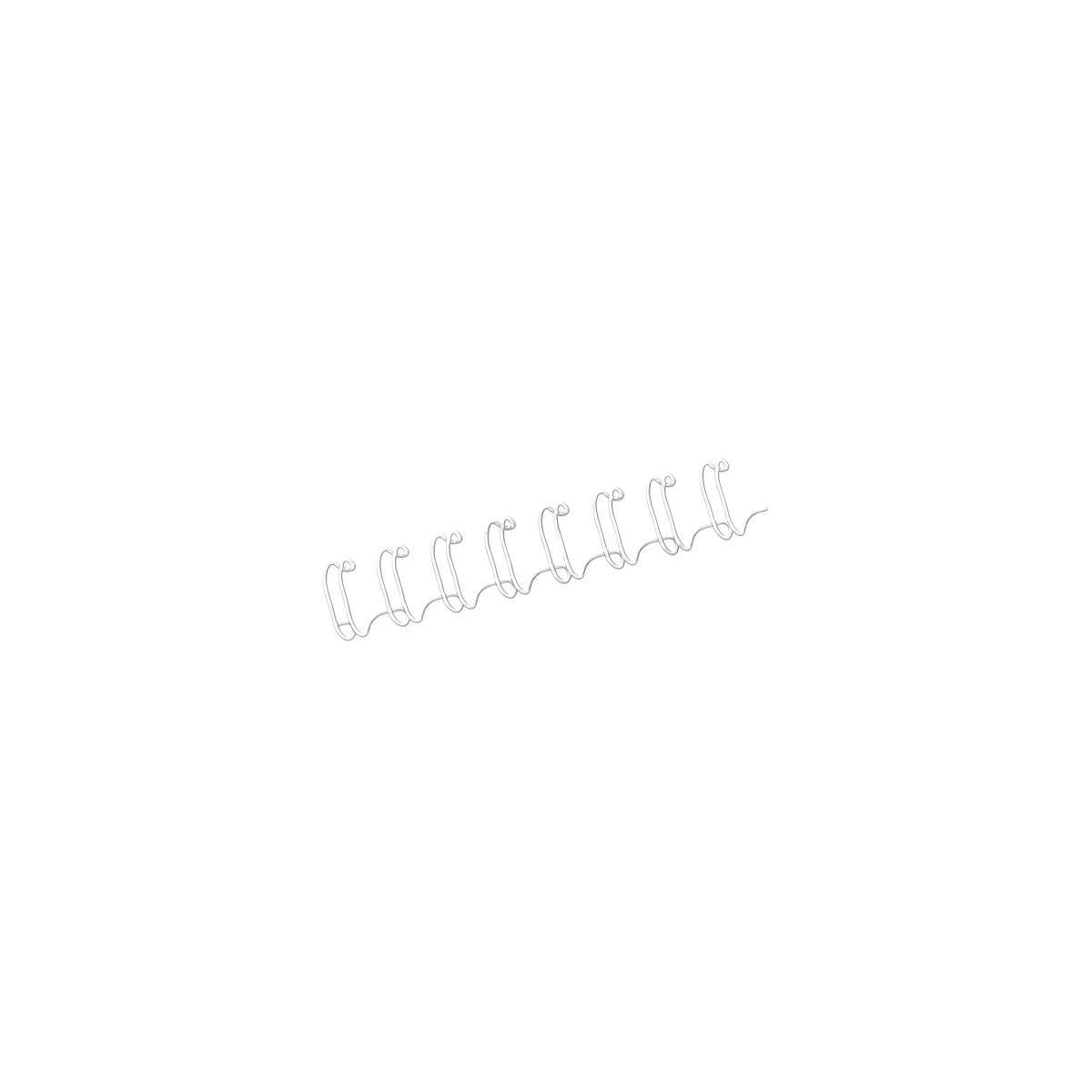 PACK 100 WIRES 8 MM BLANCO FELLOWES 53258