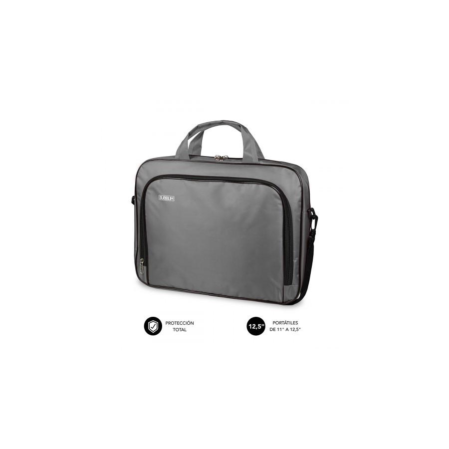5107-SUBBLIM Maletin Ordenador Oxford Laptop Bag 11-12,5" Grey 5107-SUBBLIM Maletin Ordenador Oxford Laptop Bag 11-12,5" Grey