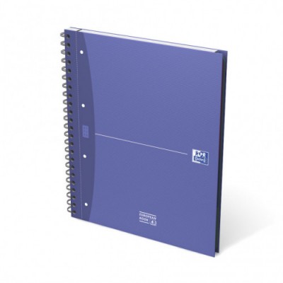 CUADERNO EUROPEANBOOK 4 TAPA EXTRADURA A4 120 HOJAS 5X5 COLORES SURTIDOS ESSENTIALS OXFORD 100104738