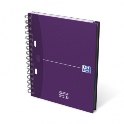 CUADERNO EUROPEANBOOK 1 TAPA EXTRADURA A5 100 HOJAS 5X5 COLORES SURTIDOS ESSENTIALS 3SEP OXFORD 100100314