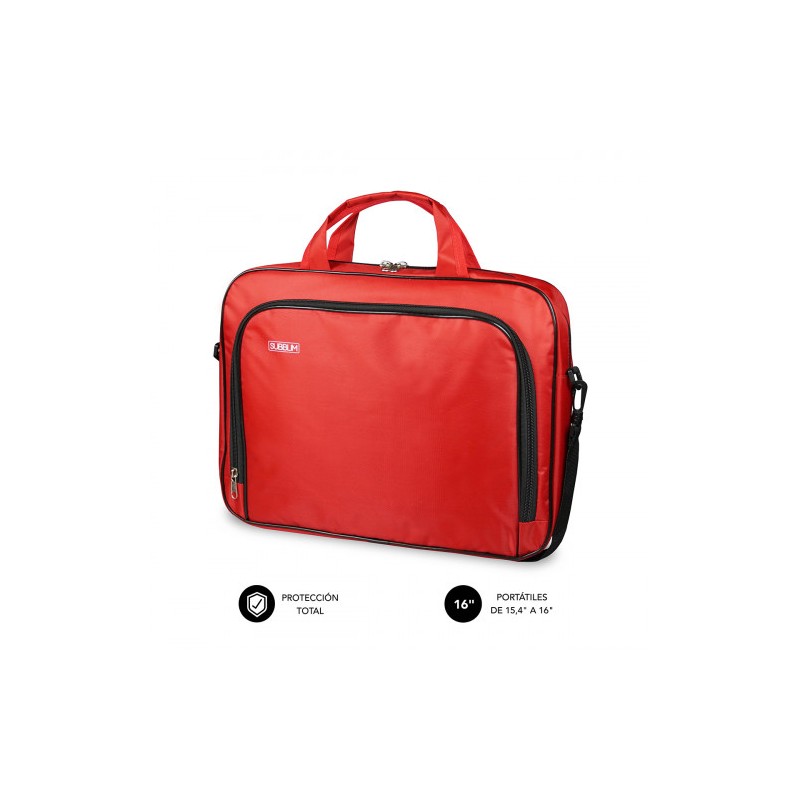 5117-SUBBLIM Maletin Ordenador Oxford Laptop Bag 15,4-16" Red 5117-SUBBLIM Maletin Ordenador Oxford Laptop Bag 15,4-16" Red