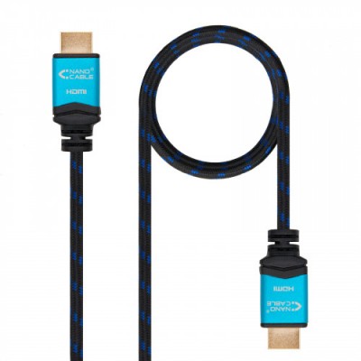 Nanocable Cable HDMI V20 4K60GHz 18 Gbps A M A M negro 15 m