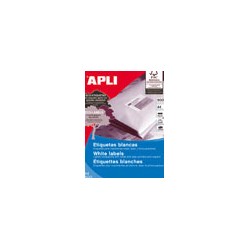 5330-CAJA 500 HOJAS ETIQUETA BLANCA ILC 210X148 01787 APLI
