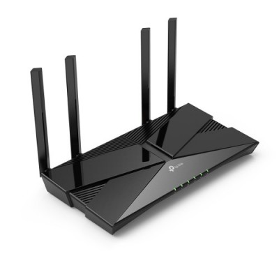 TP Link AX1800 router inalambrico Gigabit Ethernet Doble banda 24 GHz 5 GHz Negro