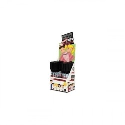 5405-EXPOSITOR UNI SUPER INK MARCADOR TEXTIL 36 UNIDADES "MANOLITO" UNI-BALL 182634268
