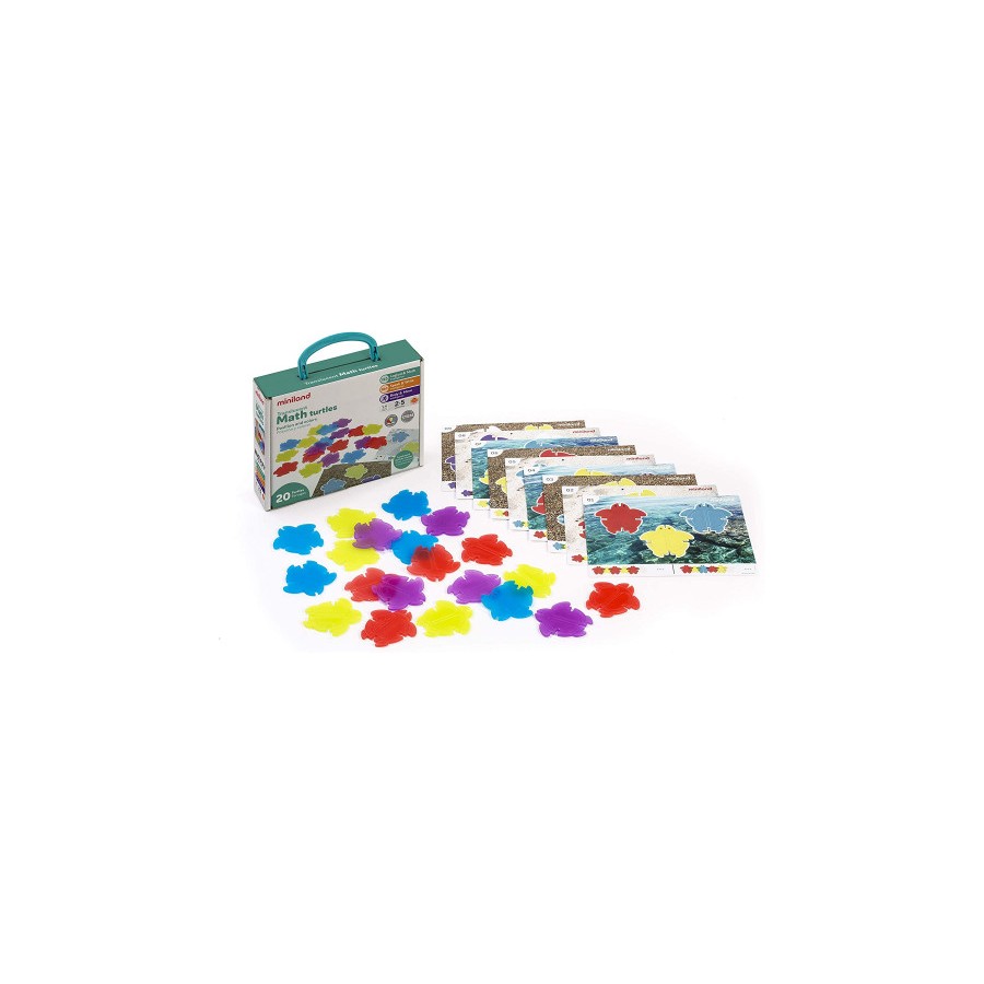 5546-TRANSLUCENT MATH TURTLES MINILAND 32161