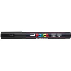 590-ROTULADOR NO PERMANENTE PC-3M PUNTA CONICA 0,9-1,3MM NEGRO UNI-BALL 284711000