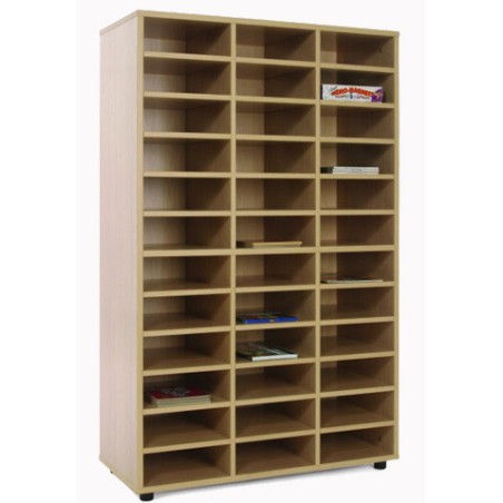 5902-MUEBLE MEDIO CASILLERO 36 CASILLAS HAYA MOBEDUC 600312HP18