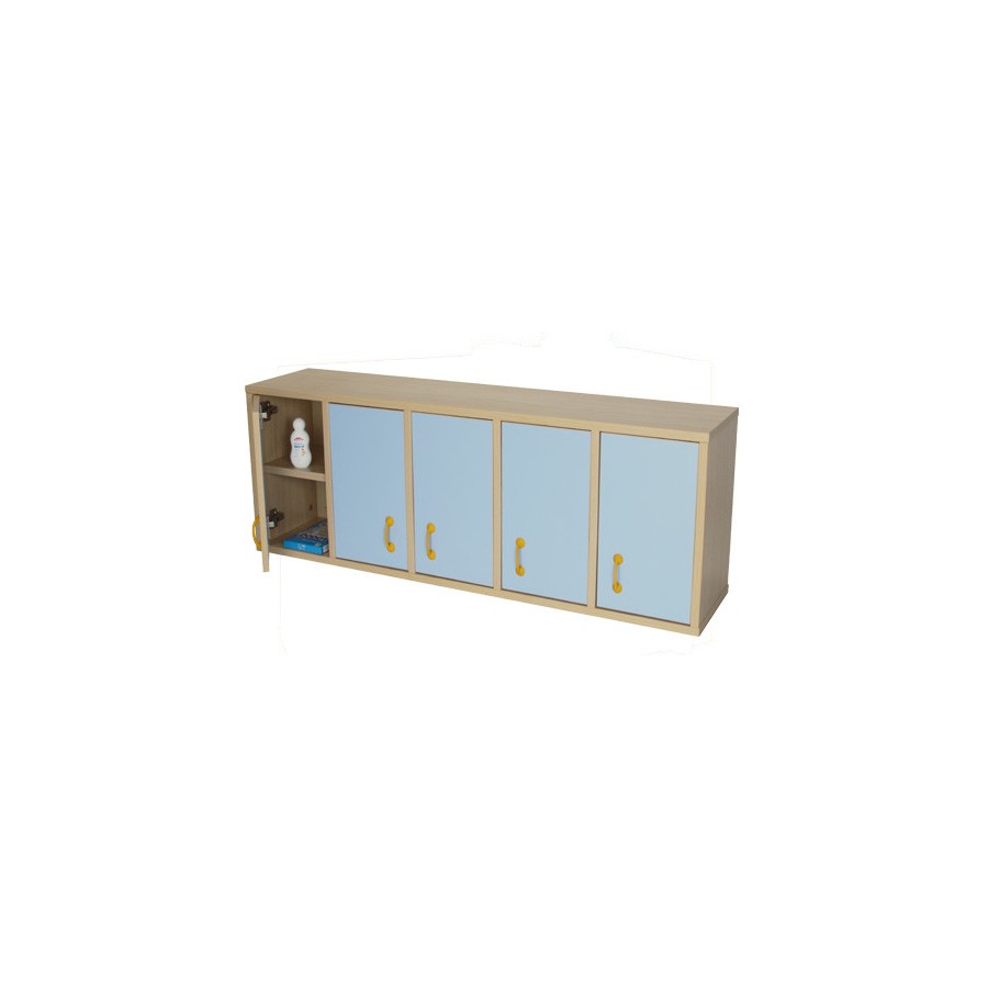 6000-MUEBLE CASILLERO 10 CASILLAS CON PUERTA HAYA MOBEDUC 600712HS18