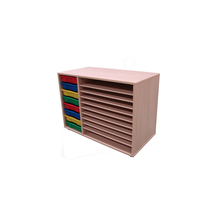 6206-MUEBLE CUBETERO Y CARTULINERO BAJO HAYA MOBEDUC 602215HP18 6206-MUEBLE CUBETERO Y CARTULINERO BAJO HAYA MOBEDUC 602215HP18