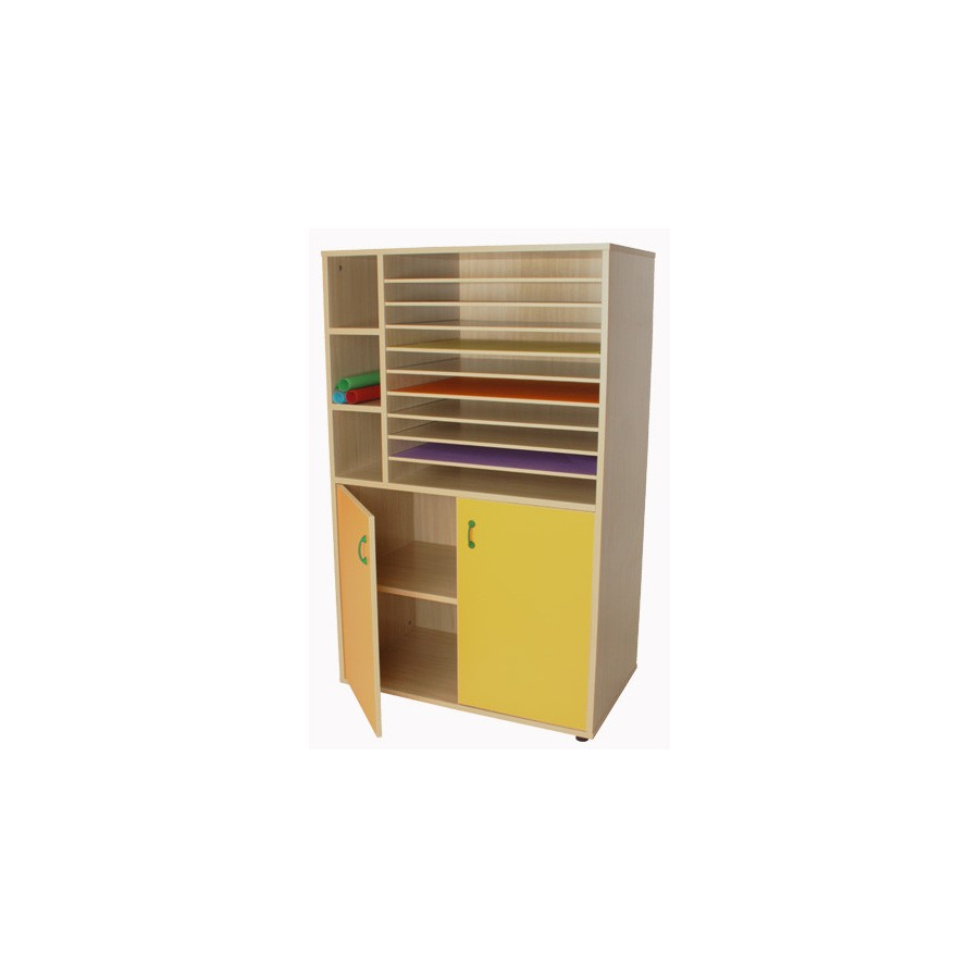 6212-MUEBLE ARMARIO Y CARTULINERO  HAYA MOBEDUC 602210HPS18