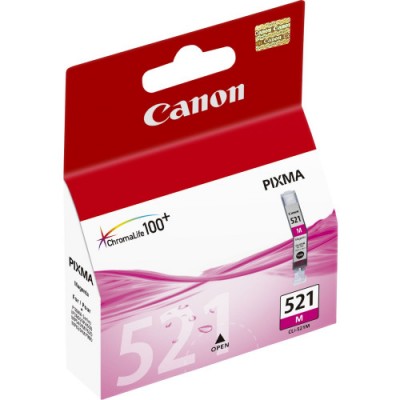 Canon CLI 521 M cartucho de tinta 1 piezas Original Magenta