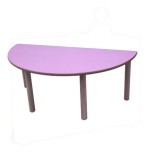 6296-MESA SEMIREDONDA 120 CM (TALLA 0 - 3) HAYA MOBEDUC 600553H180