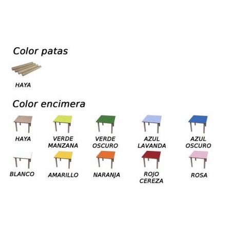 6298-MESA SEMIREDONDA 120 CM (TALLA 0 - 3) HAYA MOBEDUC 600553H180