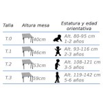 6321-MESA ALA 150X45 CM (TALLA 0 - 3) HAYA MOBEDUC 600557.15H140