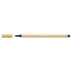635-ROTULADOR PUNTA FIBRA MEDIA 1MM. PEN 68 OCRE CLARO STABILO 68/88