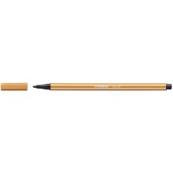 636-ROTULADOR PUNTA FIBRA MEDIA 1MM. PEN 68 OCRE OSCURO STABILO 68/89